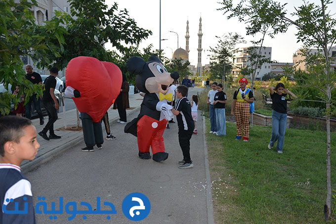 فعاليات باحضان الطبيعة في وادي قانا في جلجولية